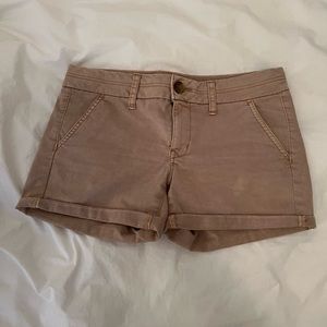 buy1 get1 50% off khaki/ beige low rise shorts